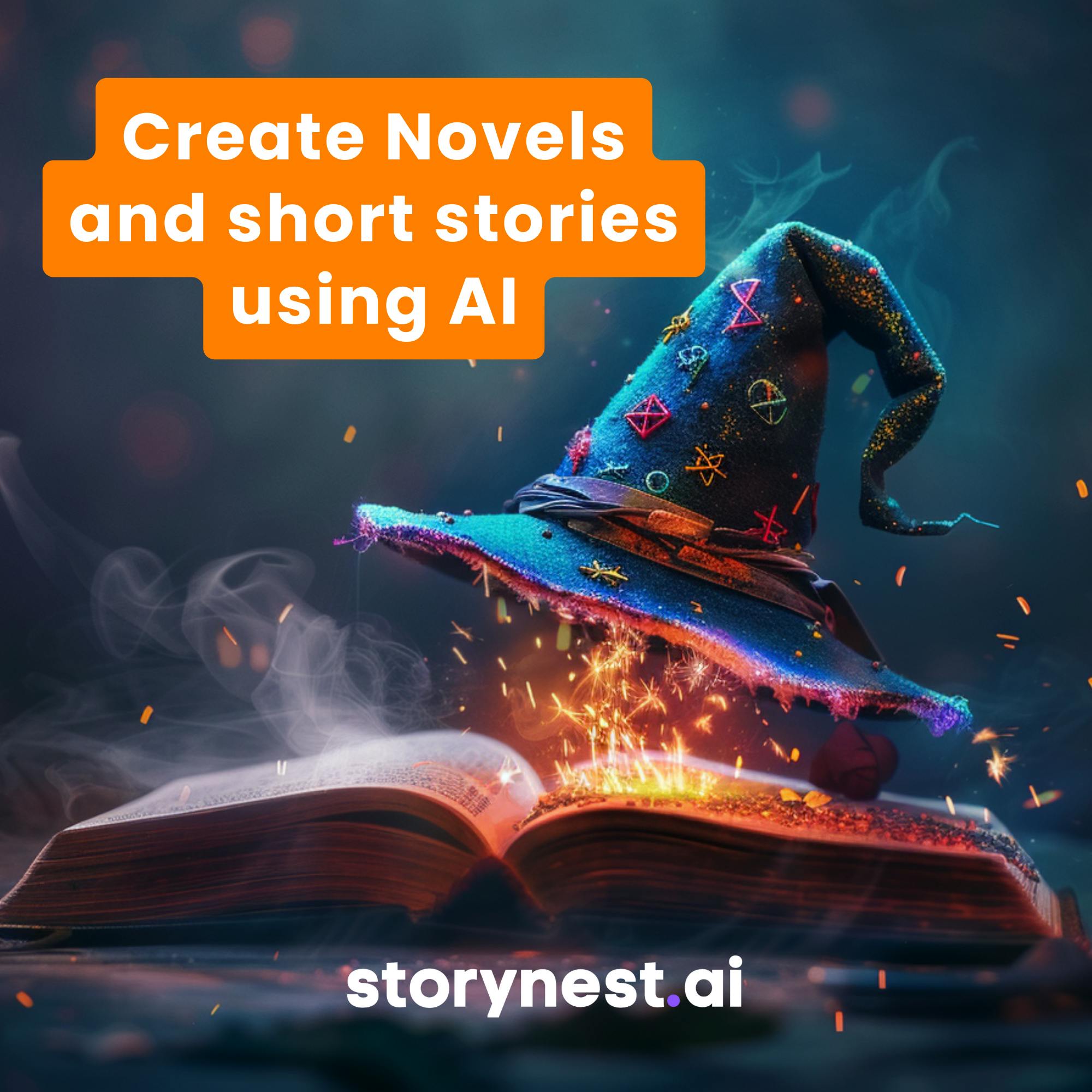 How can I write MY OWN STORY with the ARTIFICIAL INTELLIGENCE program with storynest.ai